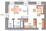 Charmante Wohnung in Sankt Gilgen mit interessanter Raumaufteilung, als Haupt- oder Zweitwohnsitz und Gemeinschaftsbadeplatz.