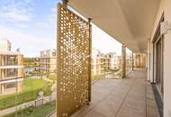 Luxus Leben am Wasser: 50m2 Balkon inkl. Wasserblick, Wellnes Bereich und Fitness