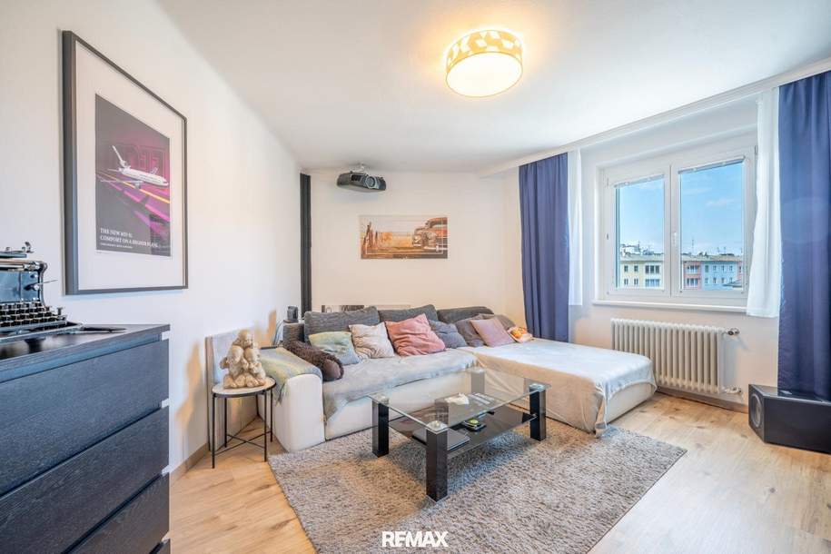 Wohlfühloase mit Festungsblick - 2-Zimmer Wohnung in der Stadt Salzburg, Wohnung-kauf, 279.500,€, 5020 Salzburg(Stadt)