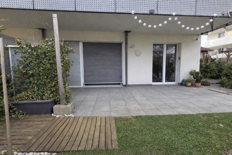 HÖCHSTE LEBENSQUALITÄT 20 Min von Wien-Hauptbahnhof - WUNDERBARE 2-Zimmer-Garten-Wohnung ist bester Ruhelage!, Wohnung-kauf, 285.000,€, 3451 Tulln