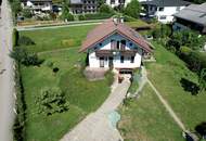 Toller See- u. Gebirgsblick - älteres Einfamilienhaus in zentraler Lage