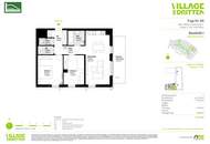 Modernes Wohnen im Village im Dritten – 2–4 Zimmer mit Freifläche!