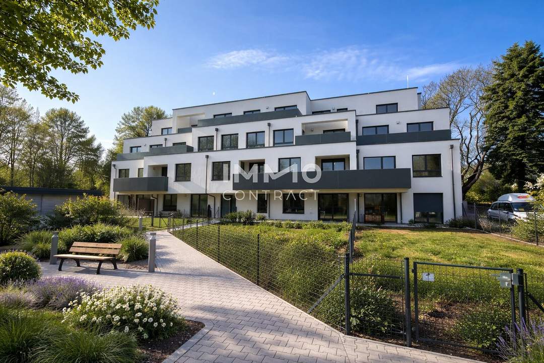 Exklusive 3-Zimmer Wohnung mit Terrasse & privatem Garten im Innenhof