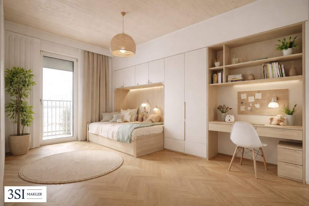 2 Zimmer mit Balkon nähe Donaukanal