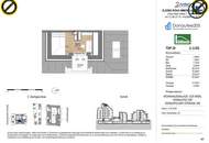 Ein Nest zum Verlieben – Wunderschöne 3-Zimmer-Dachgeschosswohnung mit sonniger Terrasse nahe U1 Kagraner Platz