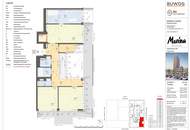 MARINA TOWER - PENTHOUSE-Wohnung im 39. Geschoß mit fantastischer Dachterrasse