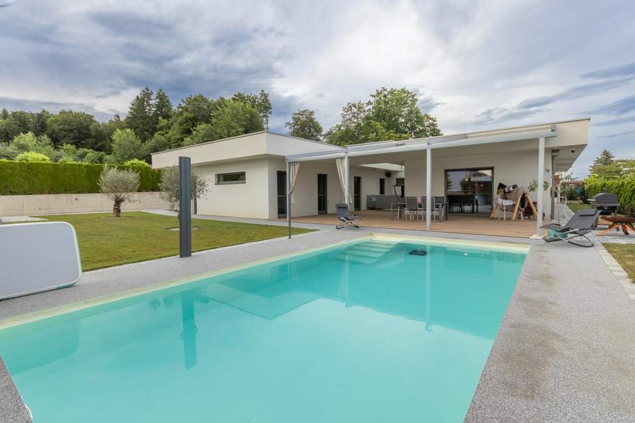 Alles auf einer Ebene – stilvoller Bungalow für höchste Wohnansprüche, Haus-kauf, 990.000,€, 8312 Hartberg-Fürstenfeld