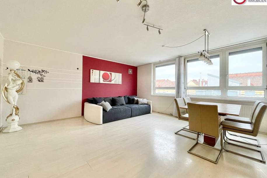 Helle 2-Zimmer Wohnung nähe Millennium City im 7. Liftstock, Wohnung-kauf, 235.000,€, 1200 Wien 20., Brigittenau