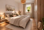 Wohnung im Doppelhaus-Stil | 3 Zimmer | 71 m² Wohnfläche | mit Balkon, Eigengarten &amp; 2 Parkplätzen