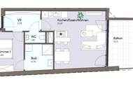Neubau Erstbezug | 2 Zimmer Wohnung + Balkon| inkl. 2 Garagenplätze TOP 13