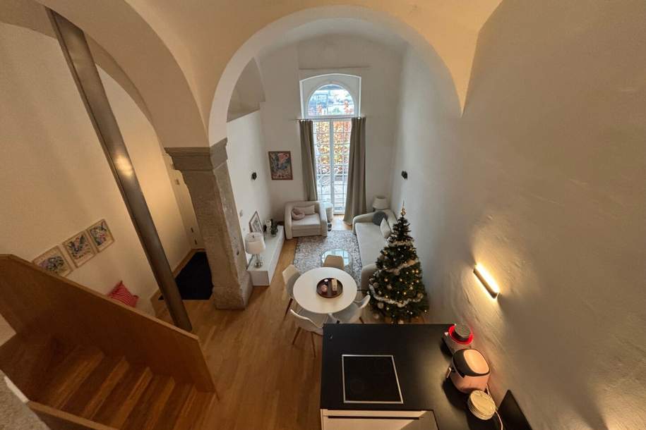 Sehr gut aufgeteilte 3-Zimmer-Galeriewohnung inkl. Terrasse, Parkplatz und ab 01.03.2026 beziehbar! Perfekt für Familien! Profitieren Sie von einer sicheren Umgebung! KEINE BEFRISTUNG!, Wohnung-miete, 1.147,16,€, 4600 Wels(Stadt)