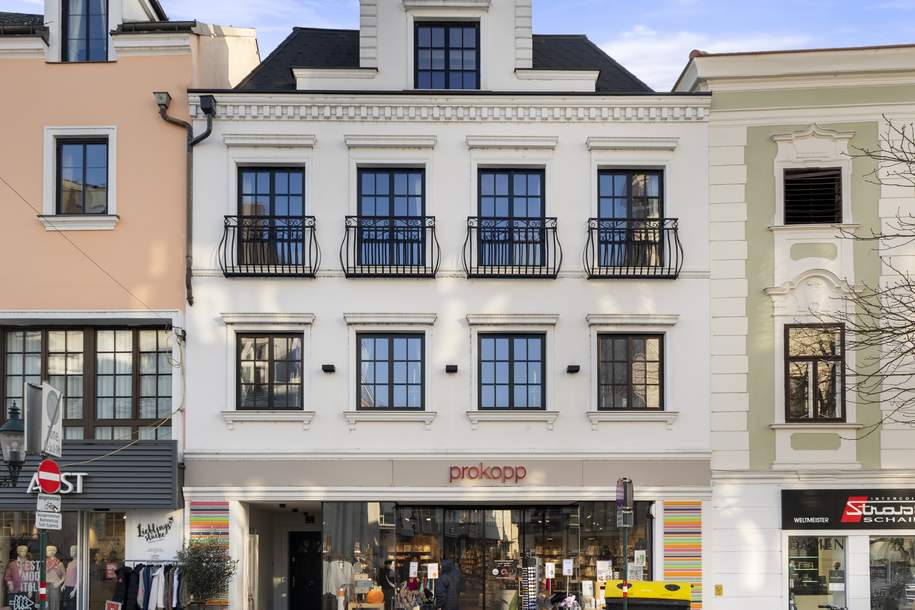 Exklusive Stadtvilla direkt am Hauptplatz I Geschäftslokal langfristig vermietet I 2020 Generalsanierung I, Haus-kauf, 2.495.000,€, 3430 Tulln