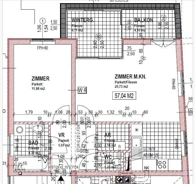 Nahe Schönbrunn: 2-Zimmer-Wohnung mit Balkon und Wintergarten, sowie ein opt. Stellplatz!