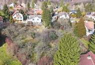 Grundstück mit Panoramablick an der Wiener Stadtgrenze