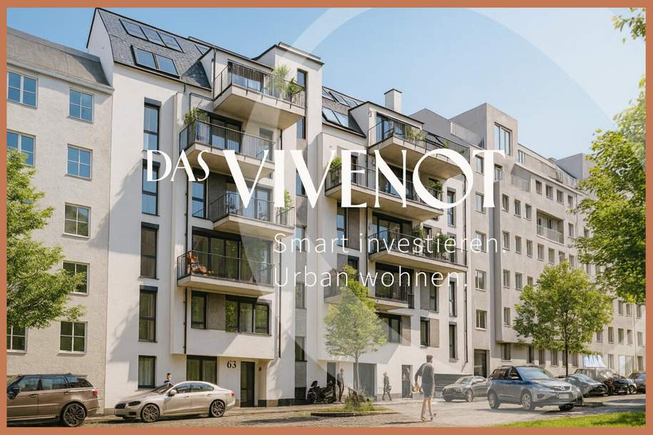 DAS VIVENOT – DG 3 ZIMMER FAMILIENHIT MIT ZWEI TERRASSEN, Wohnung-kauf, 449.000,€, 1120 Wien 12., Meidling