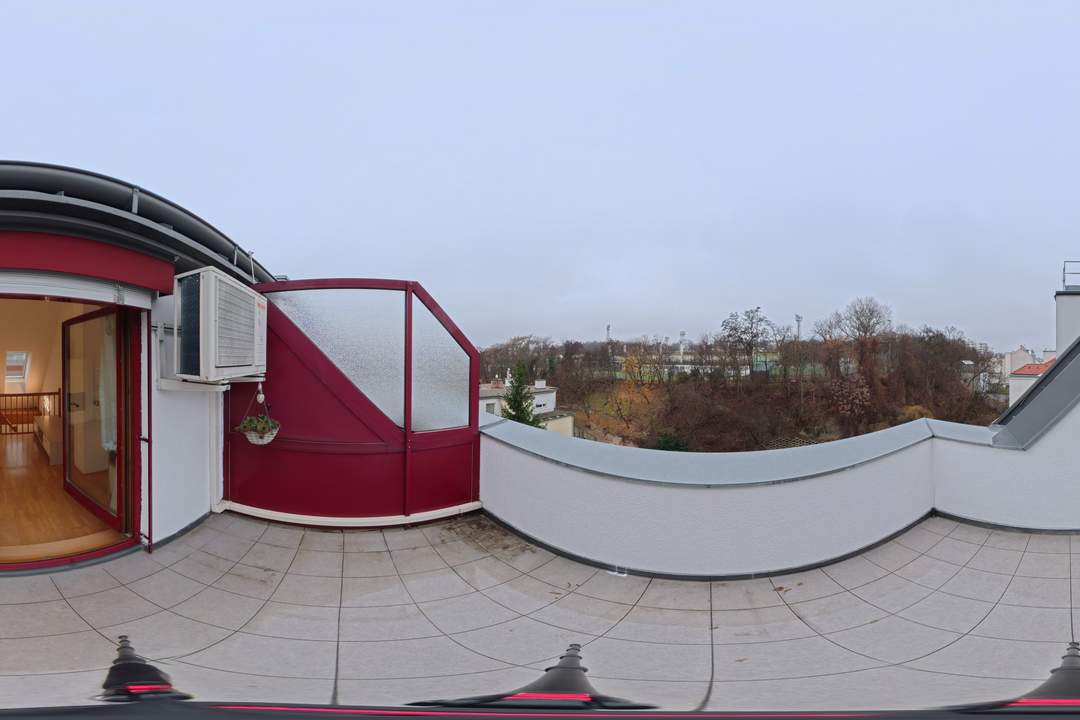 Hochwertige 120 m² Dachgeschoss-Traumwohnung mit 2 Terrassen im Herzen von Döbling