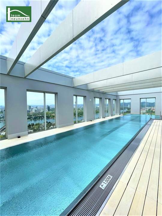 Jetzt schnell sichern: Exklusive 2-Zimmer-Wohnung mit Loggia und Pool im VIENNA TWENTY TWO