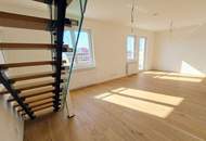 Erstbezug nach Sanierung: Dachgeschoßmaisonette mit 2 Terrassen im Stuwerviertel