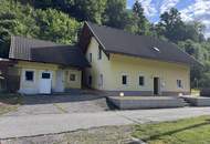 Zweifamilienhaus mit Nebengebäude und großzügigem Garten nahe Dreiländereck !