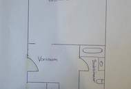 Gut geschnittene 1-Zimmer-Wohnung mit Loggia und Entwicklungspotenzial