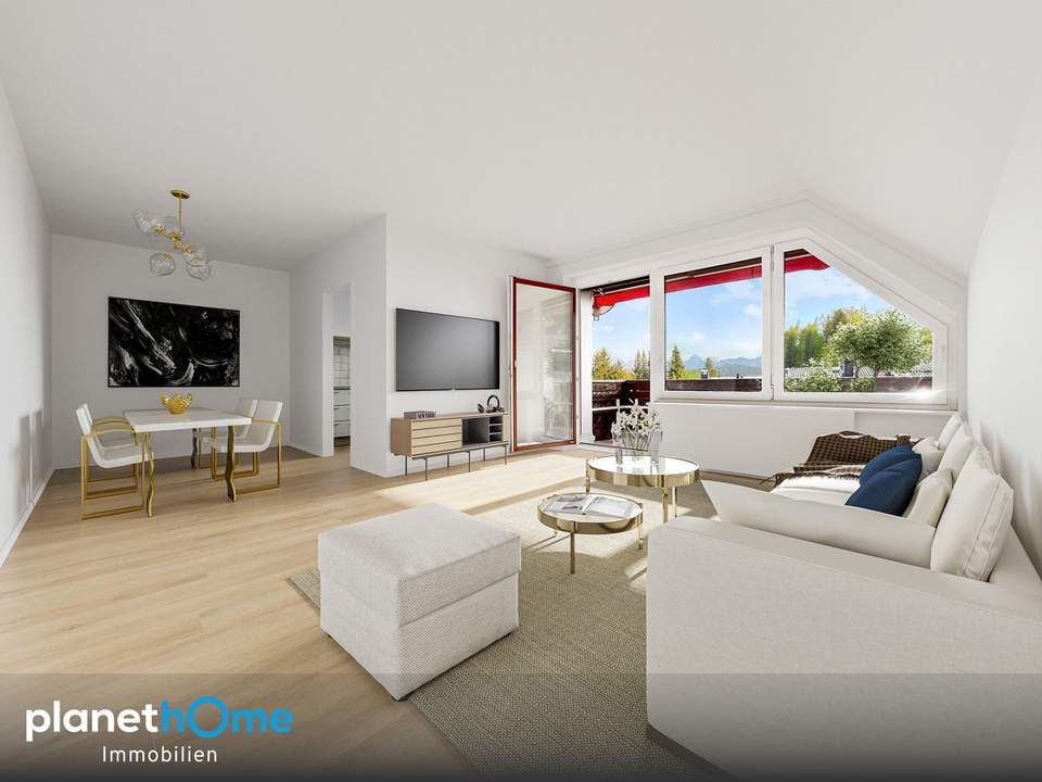 WohnTraum mit großem Balkon und Weitblick!