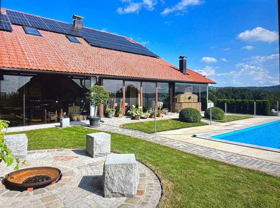 Kauf mit Wohnrecht - Nebenwohnsitz möglich - Landhaus in Top Aussichtlage mit Gebirgsblick