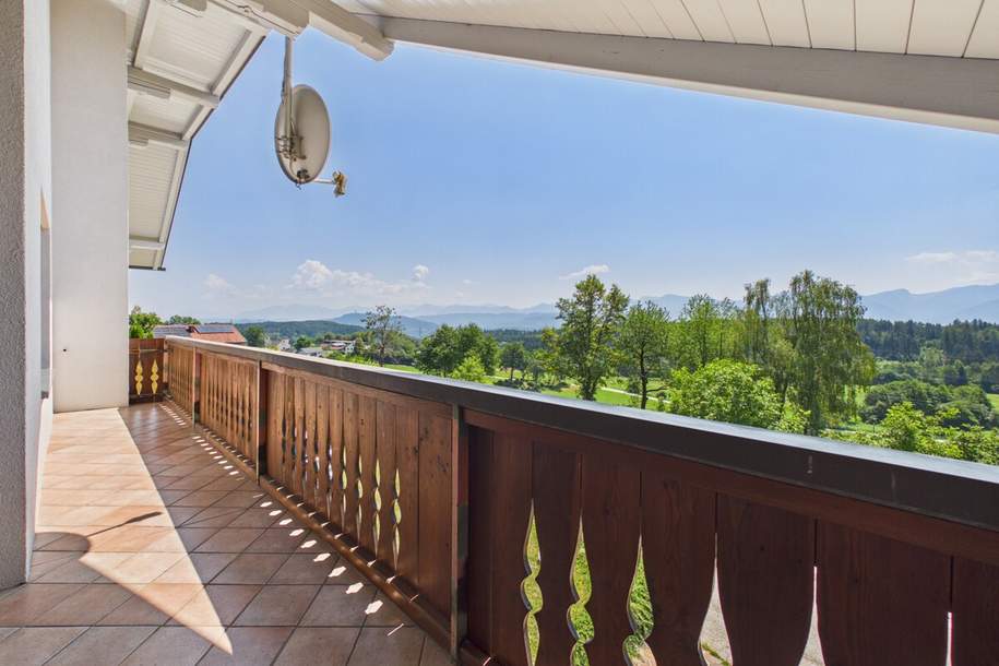 Wohntraum am Techelsberg (Schwarzendorf) – hochwertig saniertes Wohnhaus mit Einliegerwohnung und Panoramablick, Haus-kauf, 725.000,€, 9212 Klagenfurt Land