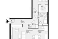 Geräumige, helle 2-Zimmerwohnung mit großer LOGGIA!