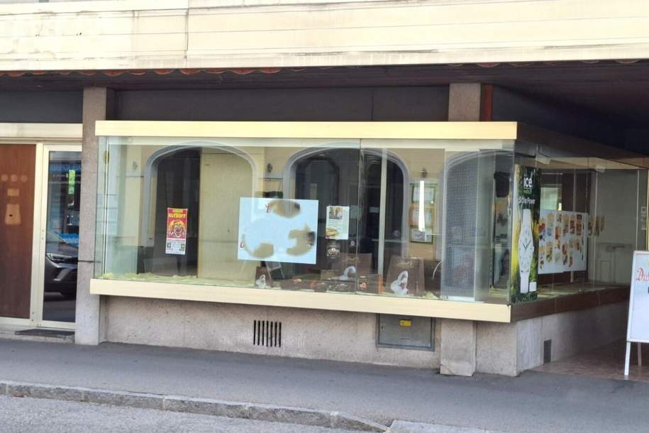 Ebenerdiges Geschäftslokal - direkt im Zentrum!, Gewerbeobjekt-miete, 850,00,€, 2020 Hollabrunn