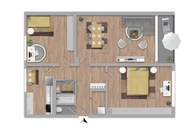 „Stilvoll &amp; modern: komplett sanierte Eigentumswohnung mit Loggia ins Grüne“ | ZELLMANN IMMOBILIEN