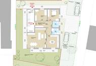 Wohnen auf einer Ebene – modern und voller Leichtigkeit in ruhiger Innenhoflage