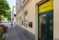 NUR € 1.260,- pro M2 - GESCHÄFTSLOKAL II GASTRONOMIE II BÜRO II VIELE MÖGLICHKEITEN II 222m² EG FLÄCHE + KG 95m² LAGER II NÄHE THALIASTRASSE U6