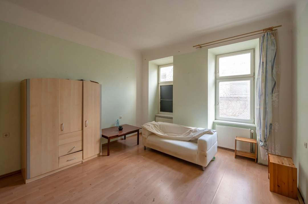 **Hannovermarkt** Sanierungsbedürftige 3-Zimmer Altbauwohnung - mit Balkonoption - Airbnb/Kurzzeitvermietung Zustimmung aller Eigentümer vorhanden