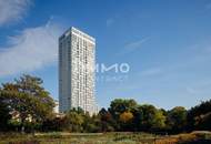 Stadtleben mit Weitblick und Pool: 3 Zimmer Hochhauswohnung zum Verlieben. Provisionsfrei und Erstbezug - U1 Kagran