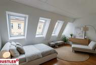 Moderne Dachgeschoss-Maisonette Wohnung mit Terrasse nähe Kutschkamarkt - Erstbezug!