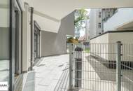 Ab März 2027 verfügbar ~ moderne 3 Zimmer Neubauwohnung mit Innenhof-Terrasse in beliebter Lage ~ Kaiserstraße U6 nähe!
