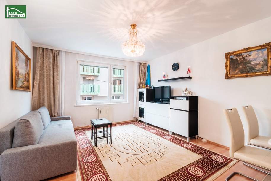 Ideal für Familien und WGs - Gemütliche 3-Zimmer-Wohnung in 1100 Wien, Wohnung-kauf, 225.000,€, 1100 Wien 10., Favoriten
