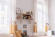 Balkon-Altbauwohnung 3 Zi und 21m² Balkon in Hofruhelage