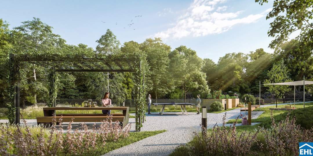 Kurzwege und Naturidylle: Die ideale Lage von LIESING GARDENS