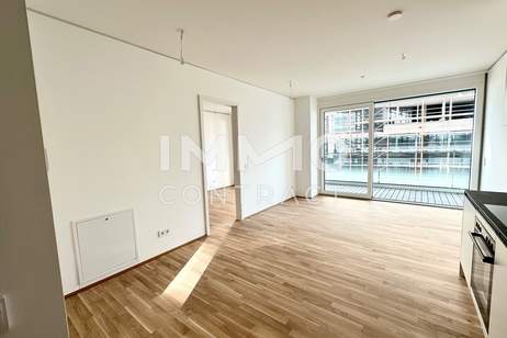 Anspruchsvolles Wohnen direkt an der Donau mit attraktivem Balkon, Wohnung-miete, 1.430,00,€, 1220 Wien 22., Donaustadt