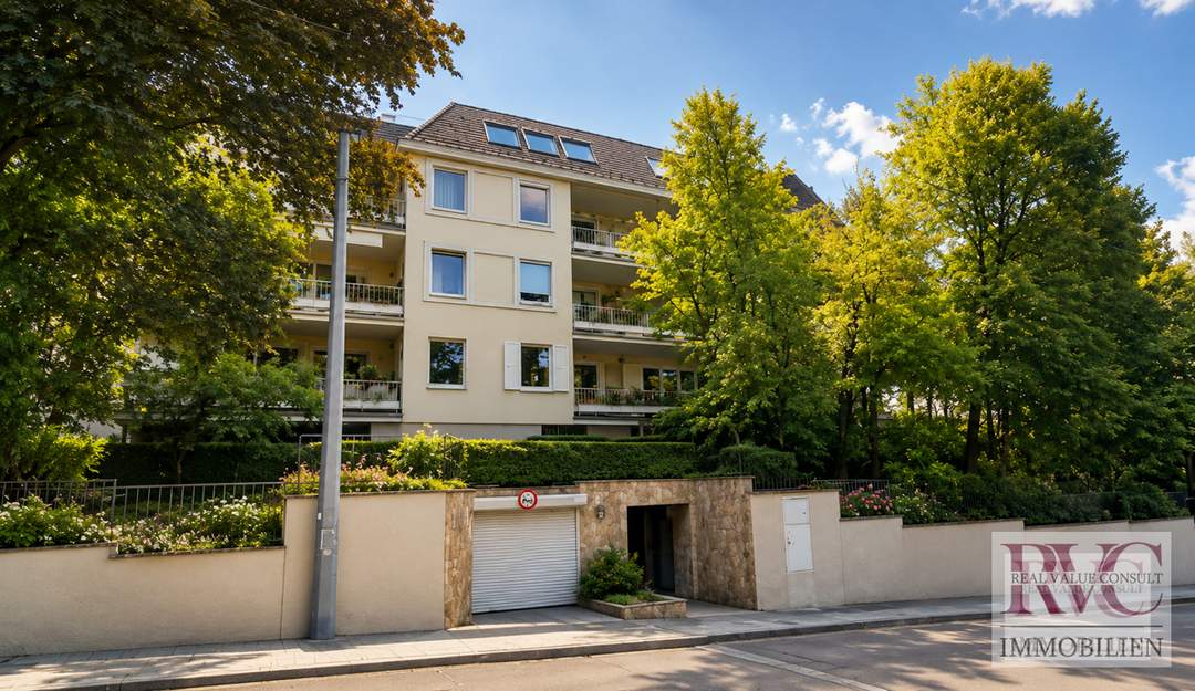 Wohnen für Kenner: Stilvolles Dachgeschoss im Botschafterviertel mit Blick über Wien Ein Rückzugsort mit Seltenheitswert
