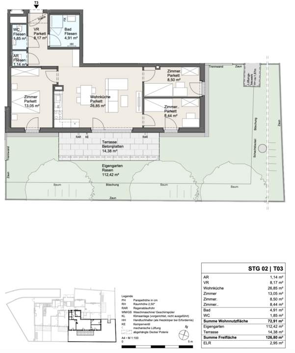 Neues Projekt in der Schwarzelackenau beim Marchfeldkanal - noch 18 Einheiten verfügbar!
