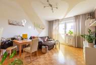 Gut aufgeteilte 2-Zimmer-Wohnung inkl. Loggia am Pöstlingberg/Linz zu vermieten!