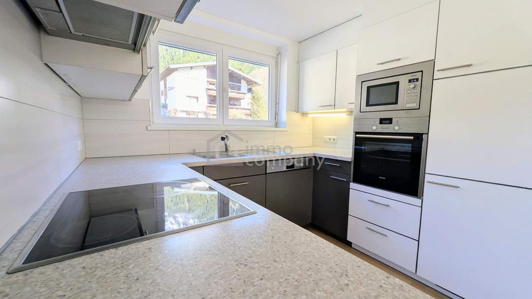 Großzügige 3-Zi-Terrassenwohnung in St. Gallenkirch | 88 m² Wfl. | 20,5 m² Panorama-Südwestterrasse mit Bergblick | 2 TG-Stellplätze | Fußbodenheizung