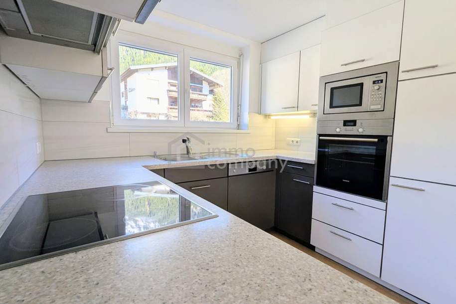 Großzügige 3-Zi-Terrassenwohnung in St. Gallenkirch | 88 m² Wfl. | 20,5 m² Panorama-Südwestterrasse mit Bergblick | 2 TG-Stellplätze | Fußbodenheizung, Wohnung-kauf, 430.000,€, 6791 Bludenz