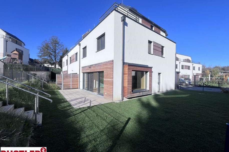 Wunderschönes Reihenhaus mit direkter Badeteich-Lage | Provisionsfrei | inkl. 2 Stellplätze, Haus-kauf, 645.000,€, 3001 Sankt Pölten(Land)