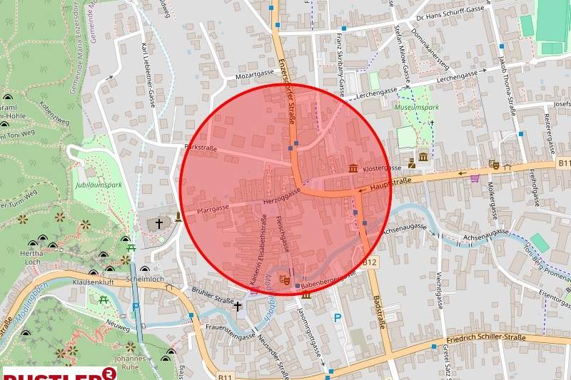 Eine Rarität in Mödling: ca. 290m² große Kanzlei/Bürofläche mit besonderem Charme, Gewerbeobjekt-kauf, 1.490.000,€, 2340 Mödling