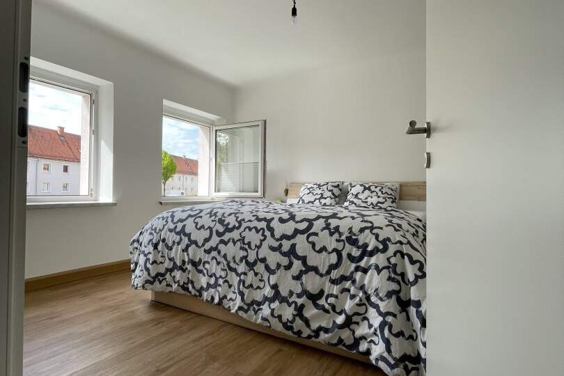 Einladendes Wohnambiente und praktische Raumaufteilung: gemütliche 3-Zimmer-Wohnung mit Grünblick bietet die perfekte Kombination aus naturnahem Wohnen und ausgezeichneter Infrastruktur in Stadtnähe!, Wohnung-miete, 414,96,€, 4400 Steyr(Stadt)