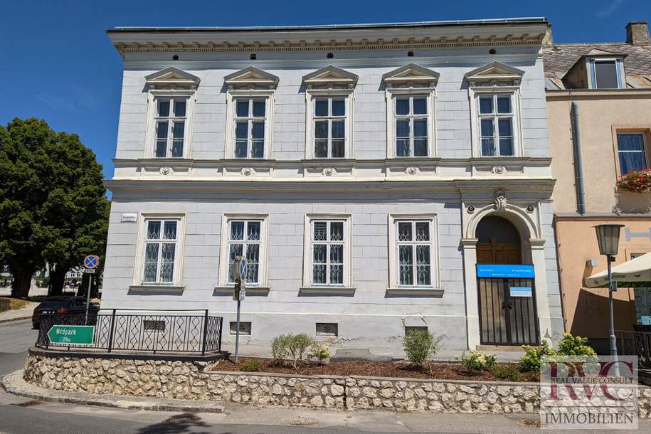 „Exklusives Gründerzeithaus am Hauptplatz von Ernstbrunn – Einzigartige Gelegenheit“, Haus-kauf, 865.000,€, 2115 Korneuburg
