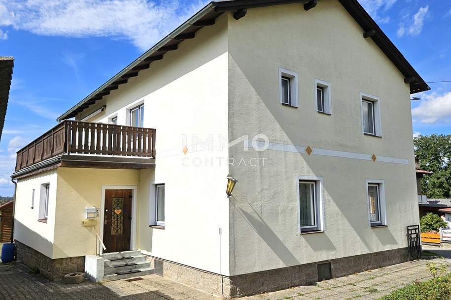 Zweifamilien- bzw. Mehrgenerationenhaus mit vielseitigen Nutzungsmöglichkeiten in Heidenreichstein!, Haus-kauf, 199.000,€, 3860 Gmünd